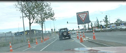 Straßenverkehr in Christchurch11