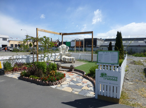 Christchurch City, Greening Rubble