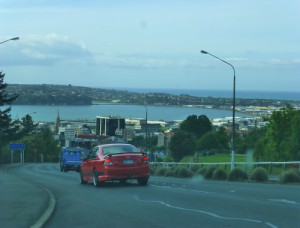 erste Blicke auf Dunedin