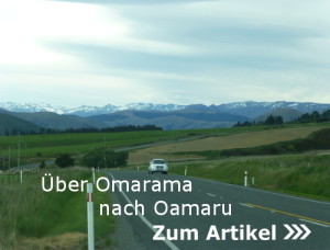 Über Omarama nach Oamaru