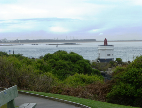 am Stirling Point, in Bluff