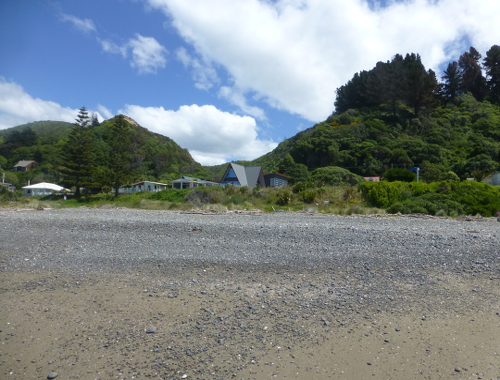 Der Urlaubsort Gore Bay, NZ, 3