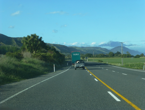 auf dem Weg nach Kaikoura, Neuseeland 2