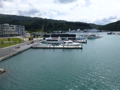 am Yachthafen in Picton Neuseeland 5