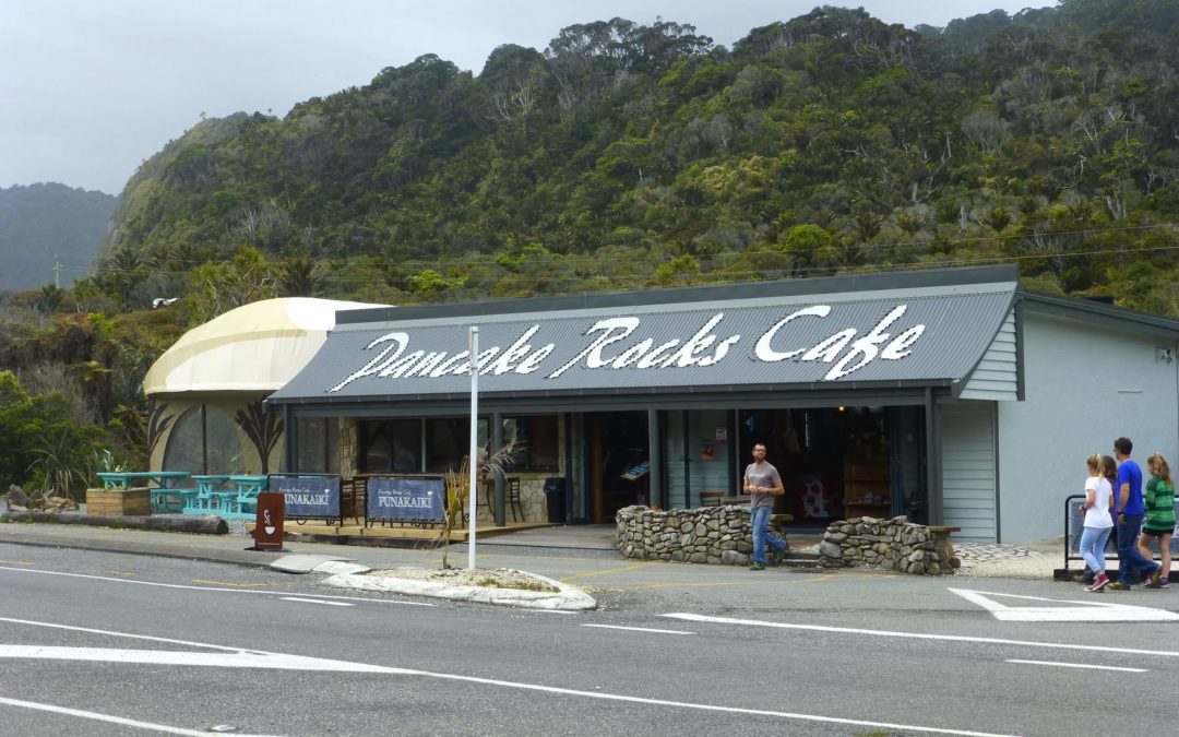 Neuseeland, Pancake Rocks Cafe 2