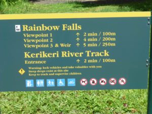 Weit weg Reisen, Rainbow Falls, bei Kerikeri 2